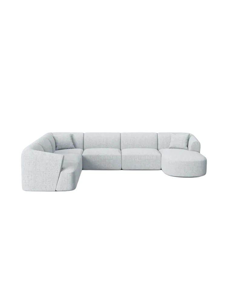 7-Sitzer Design Panorama-Sofa „Campi“ chosen by Bloomingloft