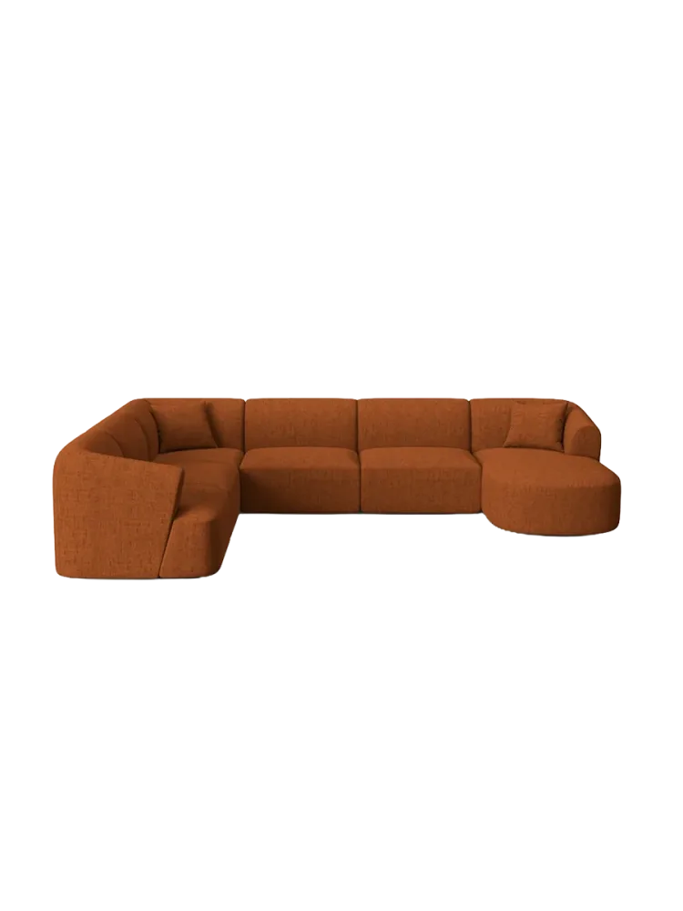 7-Sitzer Design Panorama-Sofa „Campi“ chosen by Bloomingloft