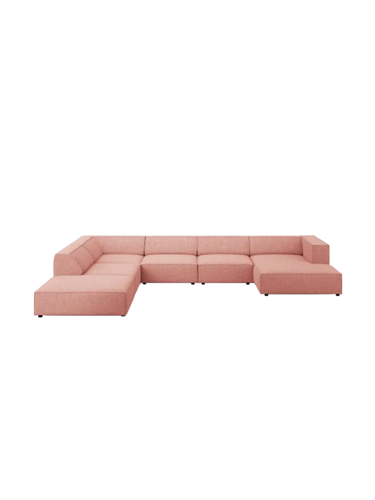7-Sitzer Design Panorama-Sofa „Arendal“ chosen by Bloomingloft