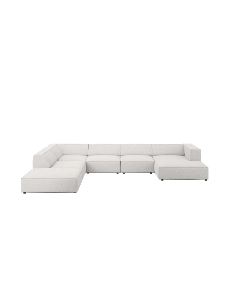 7-Sitzer Design Panorama-Sofa „Arendal“ chosen by Bloomingloft