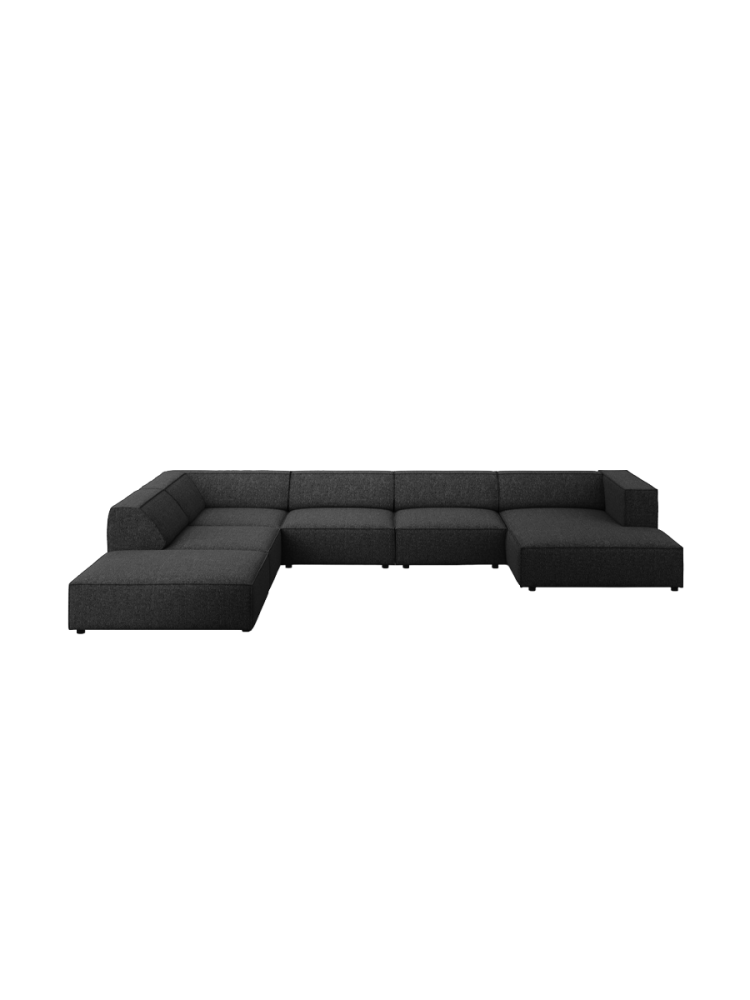 7-Sitzer Design Panorama-Sofa „Arendal“ chosen by Bloomingloft