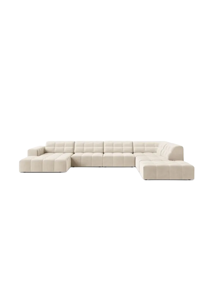 7-Sitzer Design Panorama-Sofa „Chicago“ chosen by Bloomingloft