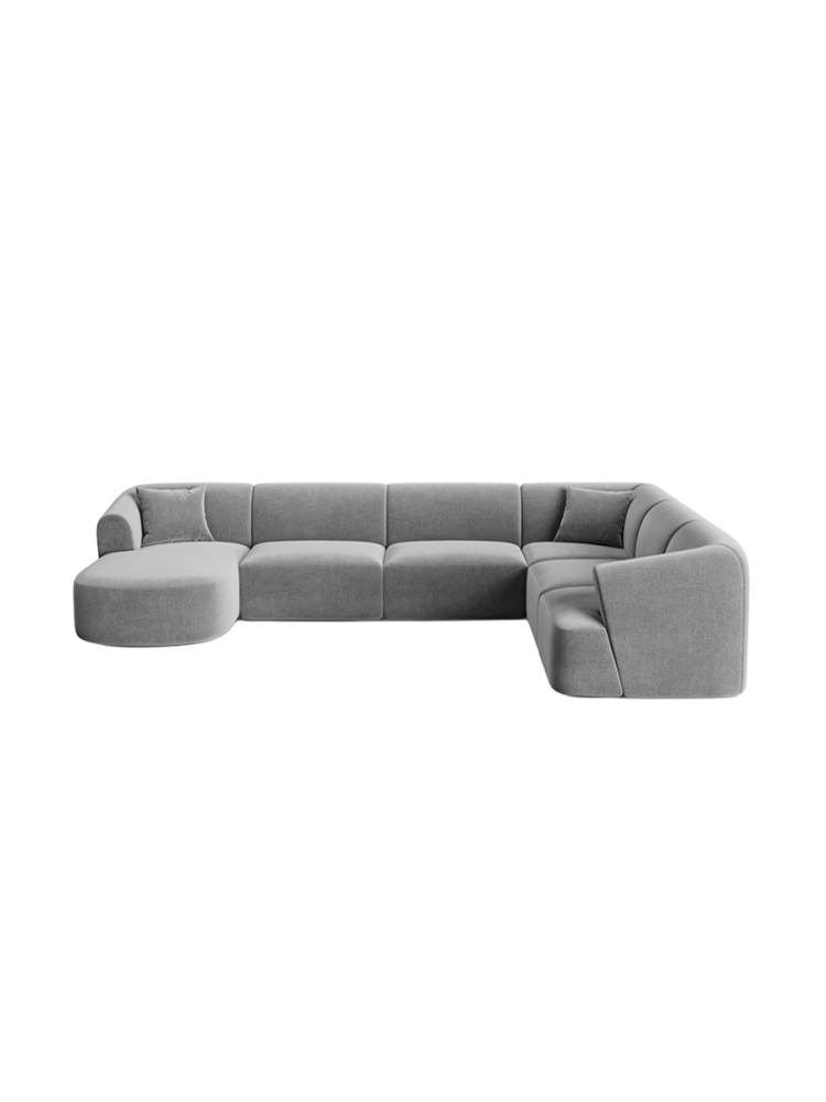 7-Sitzer Design Panorama-Sofa „Campi“ chosen by Bloomingloft