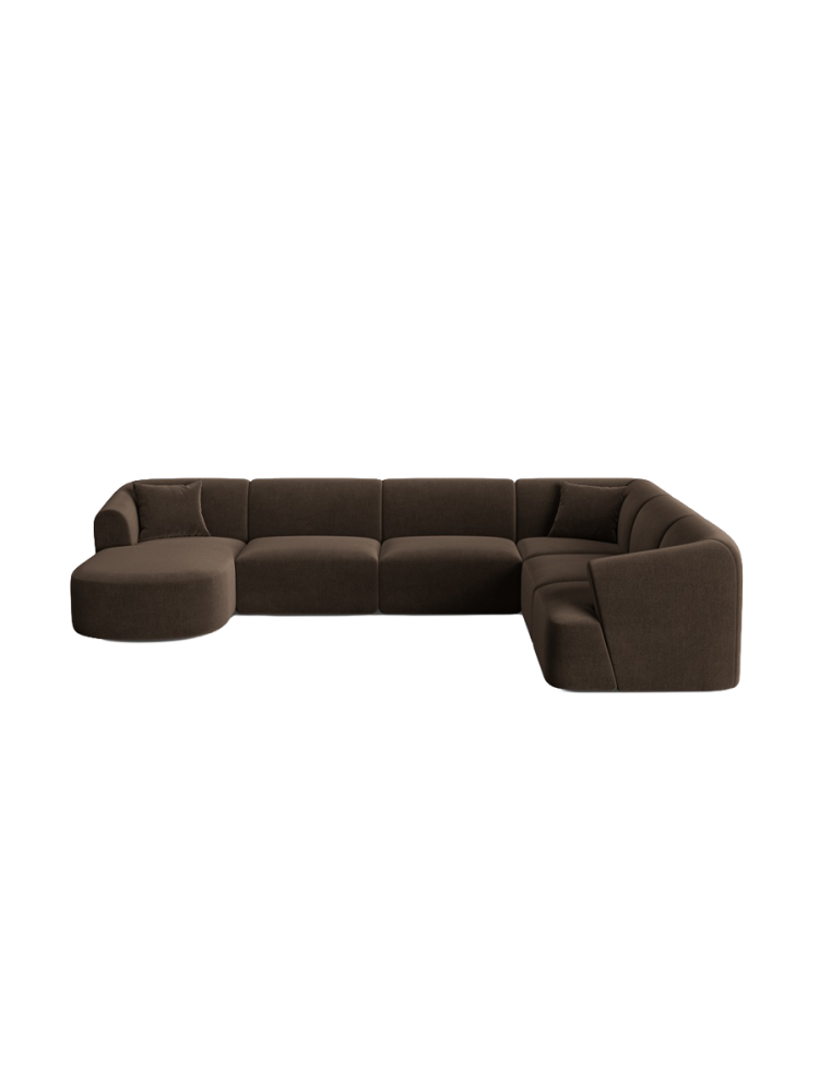 7-Sitzer Design Panorama-Sofa „Campi“ chosen by Bloomingloft