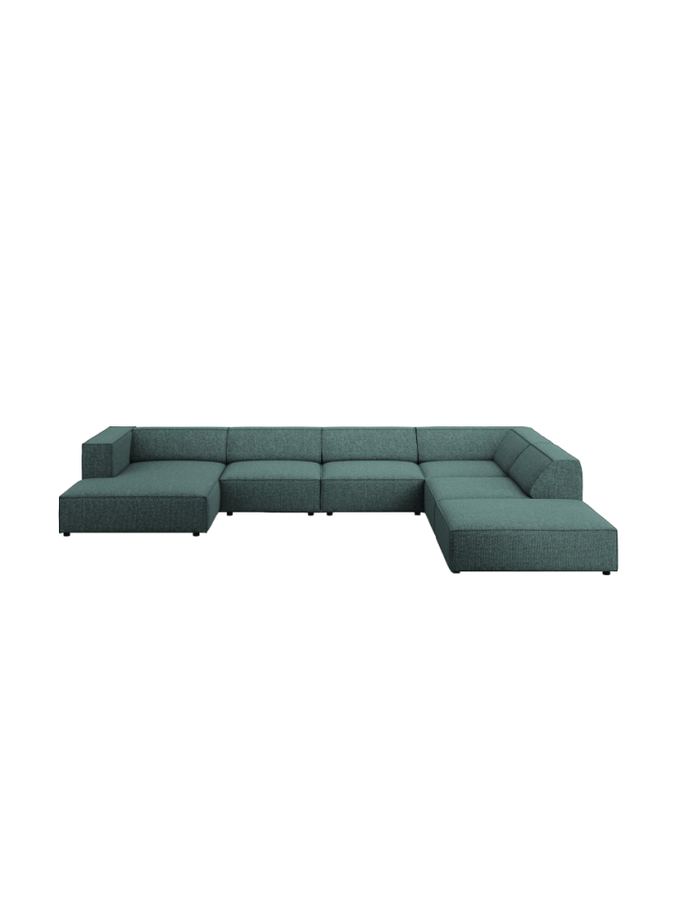 7-Sitzer Design Panorama-Sofa „Arendal“ chosen by Bloomingloft