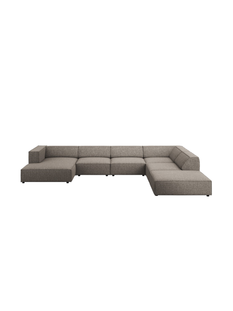 7-Sitzer Design Panorama-Sofa „Arendal“ chosen by Bloomingloft