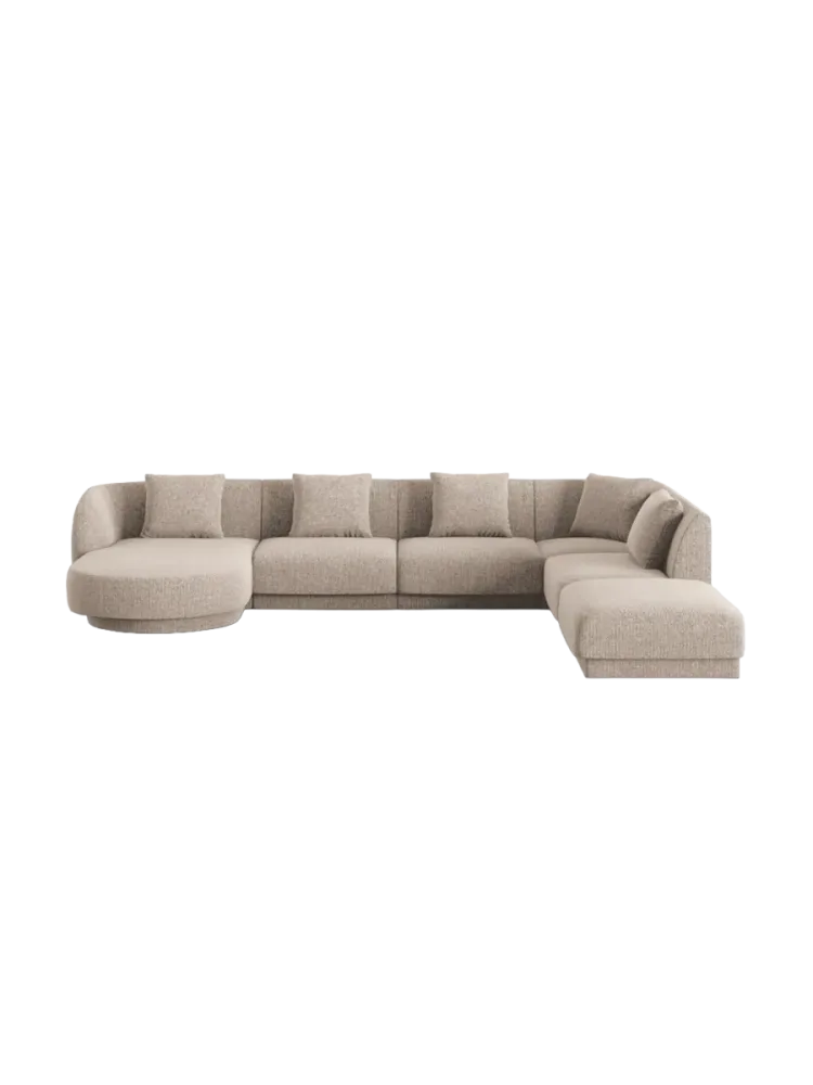6-Sitzer Design Panorama-Sofa „Tulum“ chosen by Bloomingloft