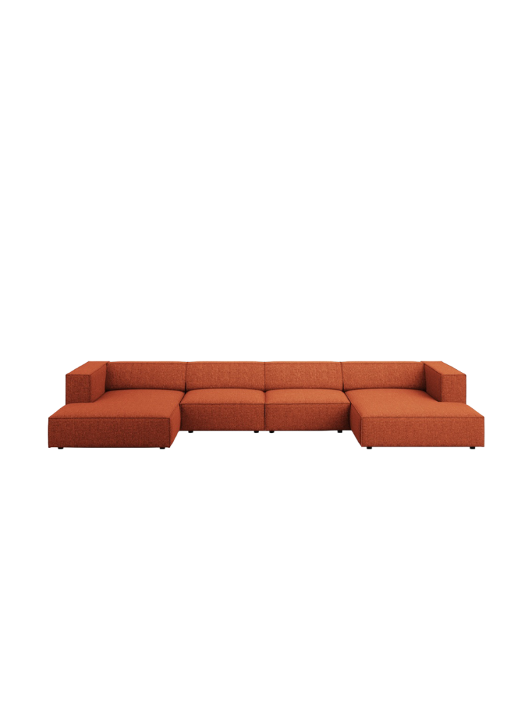 6-Sitzer Design Panorama-Sofa „Arendal“ chosen by Bloomingloft