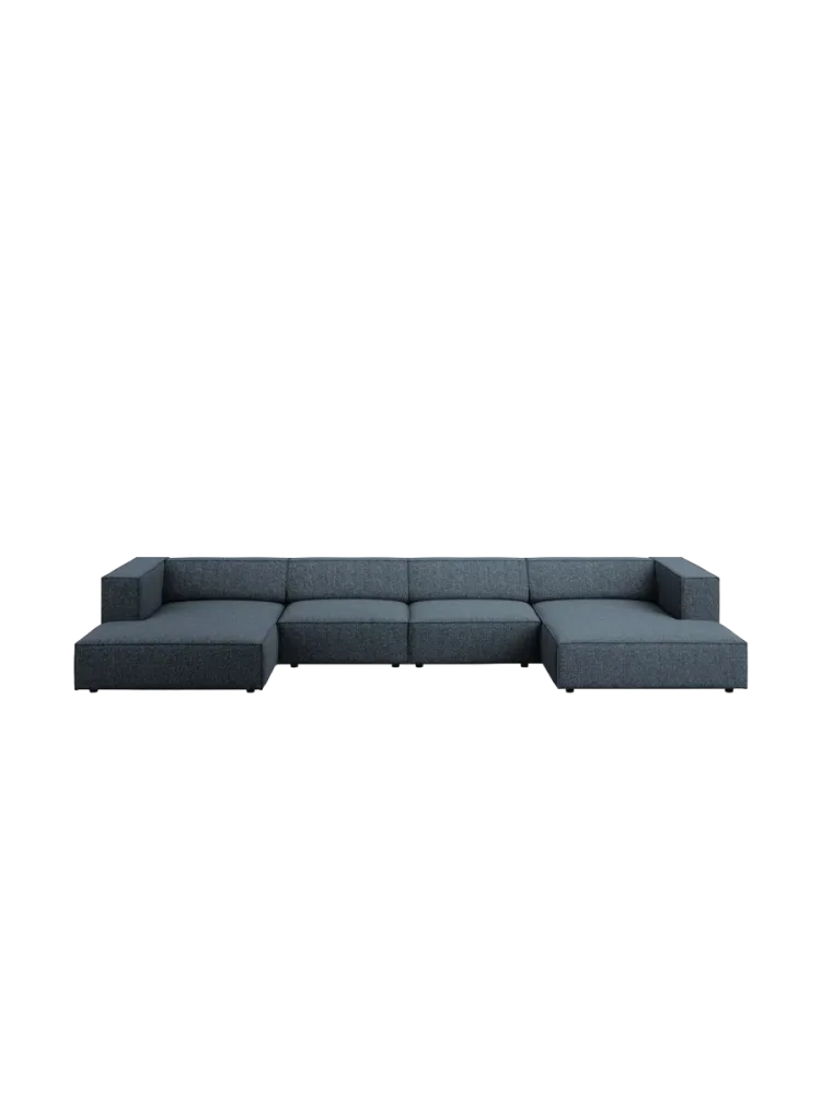 6-Sitzer Design Panorama-Sofa „Arendal“ chosen by Bloomingloft