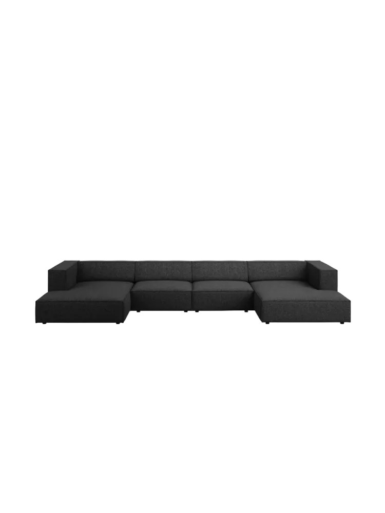 6-Sitzer Design Panorama-Sofa „Arendal“ chosen by Bloomingloft
