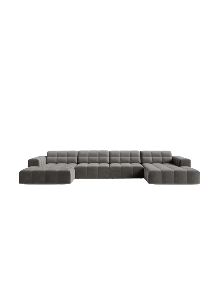 6-Sitzer Design Panorama-Sofa „Chicago“ chosen by Bloomingloft