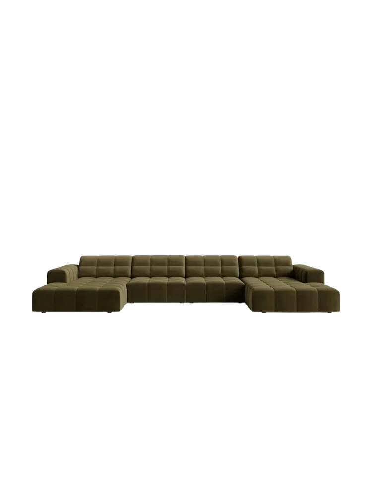 6-Sitzer Design Panorama-Sofa „Chicago“ chosen by Bloomingloft
