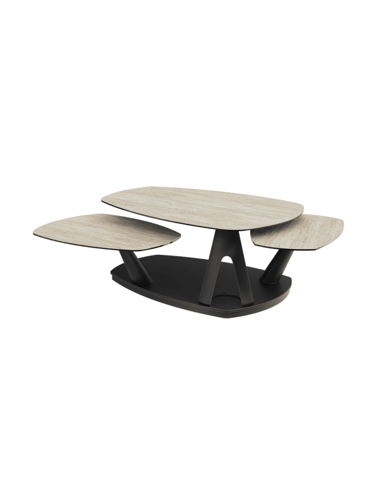 3-teiliges Design Gartenliegen Set „York“ Higold