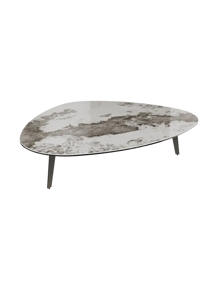 Grosser Design Couchtisch „Grande Galet“ 140 x 120 cm Akante Design