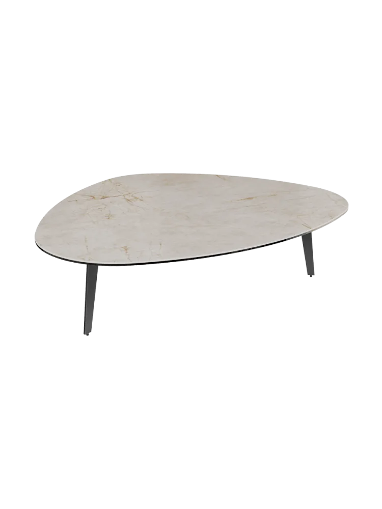 Grosser Design Couchtisch „Grande Galet“ 140 x 120 cm Akante Design