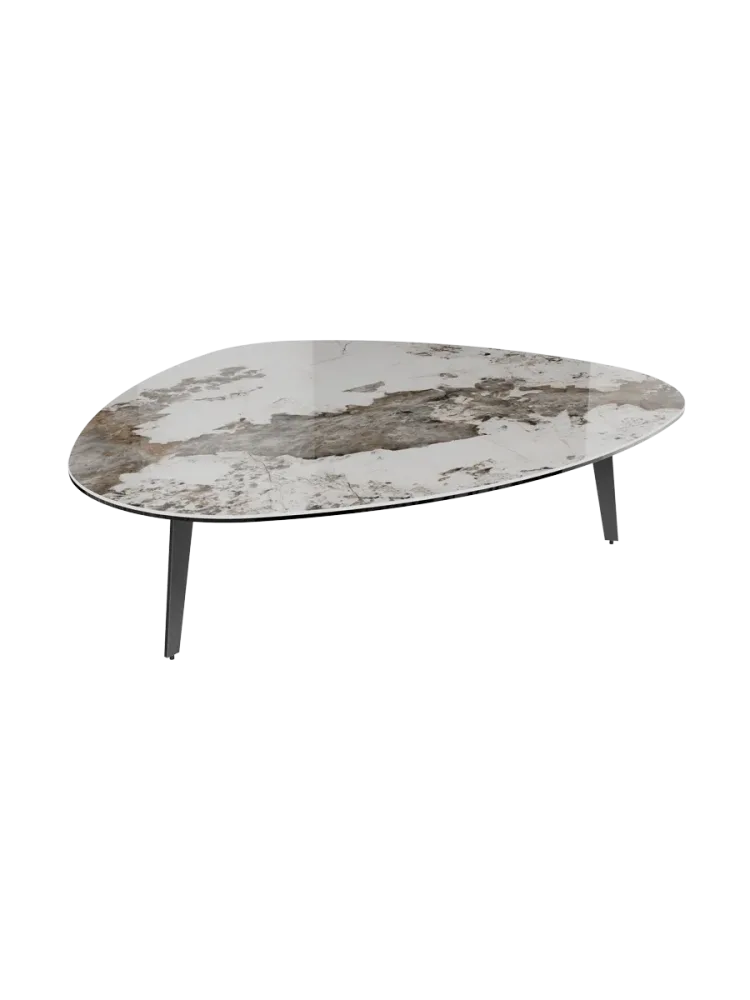 Grosser Design Couchtisch „Grande Galet“ 140 x 120 cm Akante Design