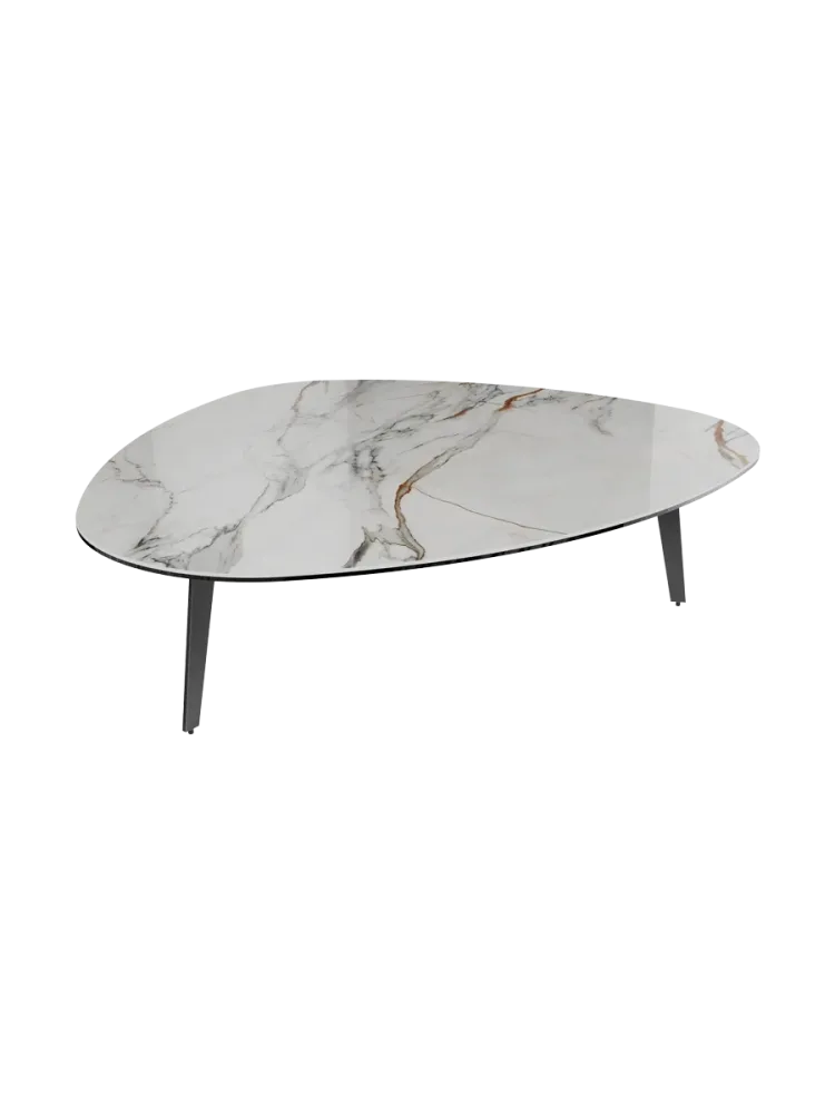 Grosser Design Couchtisch „Grande Galet“ 140 x 120 cm Akante Design