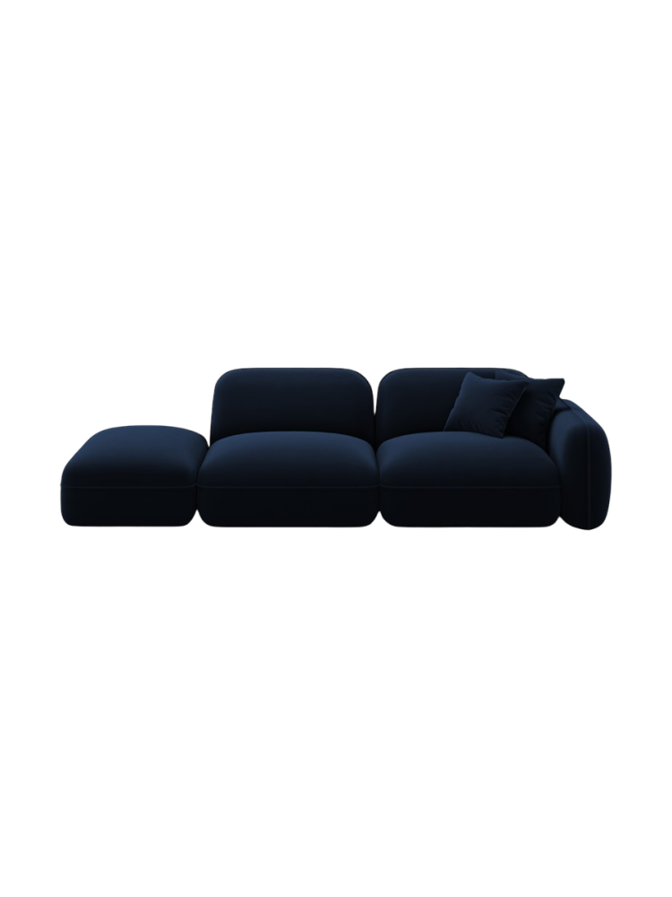3-Sitzer Design Sofa „Lucien“ mit Ottomane CXL by Christian Lacroix