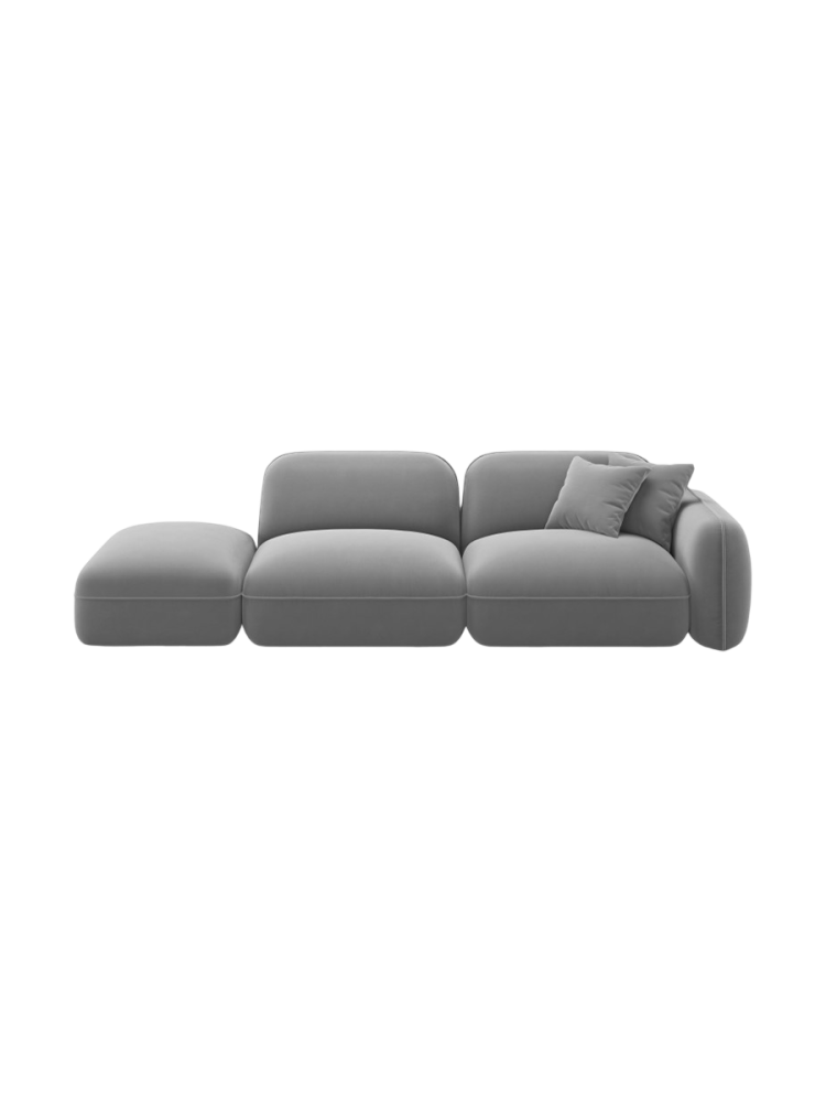 3-Sitzer Design Sofa „Lucien“ mit Ottomane CXL by Christian Lacroix