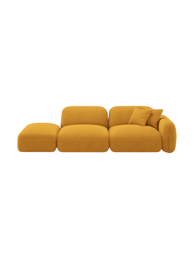 3-Sitzer Design Sofa „Lucien“ mit Ottomane CXL by Christian Lacroix