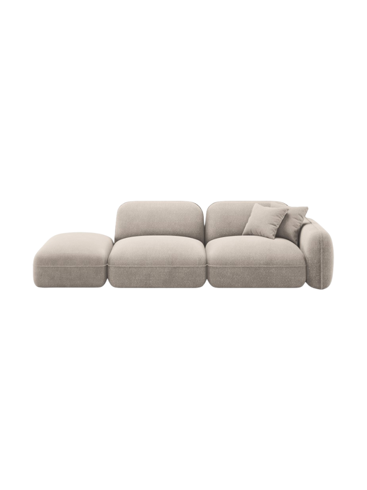 3-Sitzer Design Sofa „Lucien“ mit Ottomane CXL by Christian Lacroix
