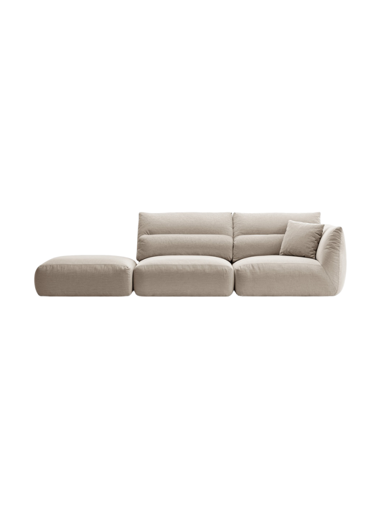 4-Sitzer Design Sofa „Maurie“ mit Ottomane CXL by Christian Lacroix