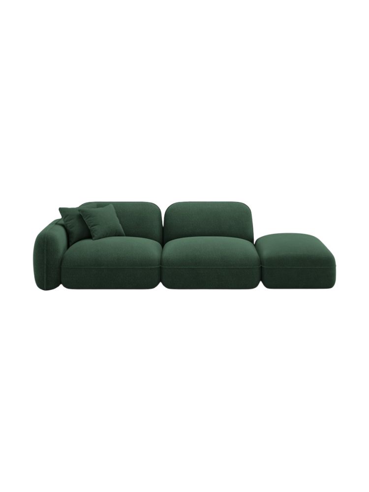 3-Sitzer Design Sofa „Lucien“ mit Ottomane CXL by Christian Lacroix
