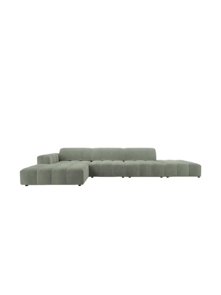 5-Sitzer Design Ecksofa „Luc“ mit Ottomane CXL by Christian Lacroix
