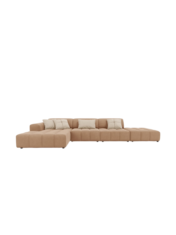 5-Sitzer Design Ecksofa „Luc“ mit Ottomane CXL by Christian Lacroix