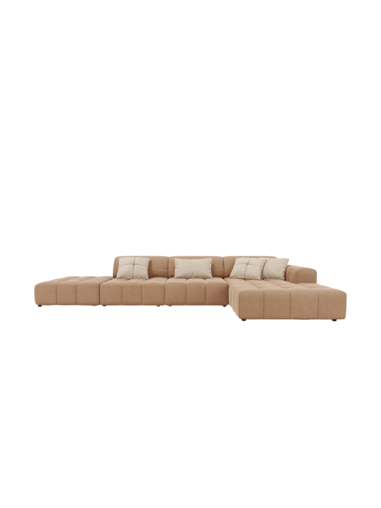 5-Sitzer Design Ecksofa „Luc“ mit Ottomane CXL by Christian Lacroix