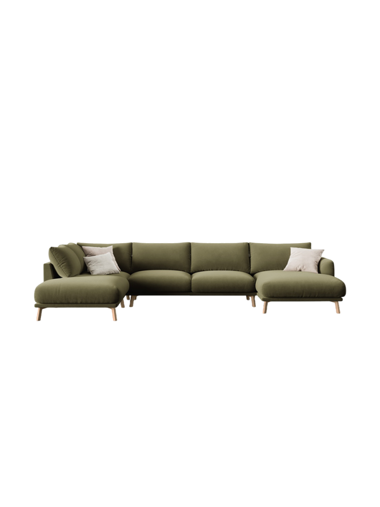 6-Sitzer Design Panorama-Sofa „Margot“ CXL by Christian Lacroix