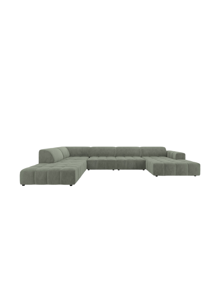 7-Sitzer Design Panorama-Sofa „Luc“ CXL by Christian Lacroix