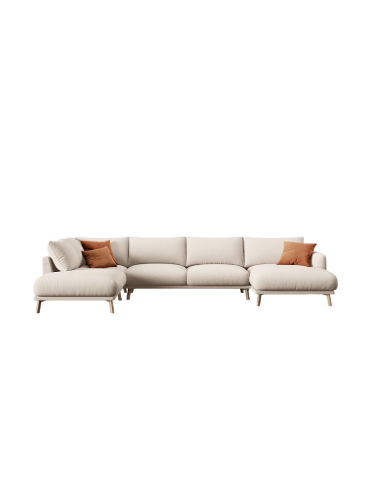 6-Sitzer Design Panorama-Sofa „Margot“ CXL by Christian Lacroix