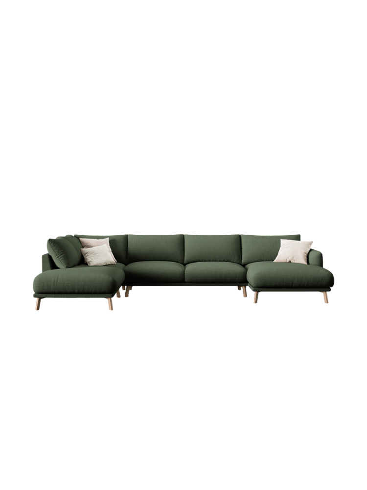 6-Sitzer Design Panorama-Sofa „Margot“ CXL by Christian Lacroix