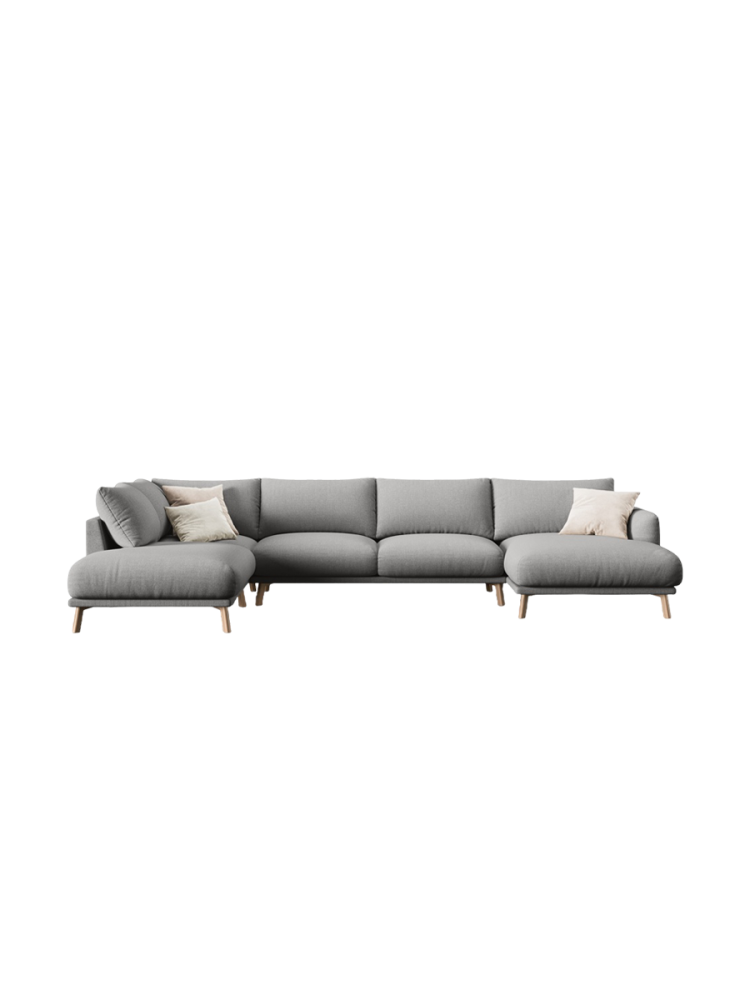 6-Sitzer Design Panorama-Sofa „Margot“ CXL by Christian Lacroix