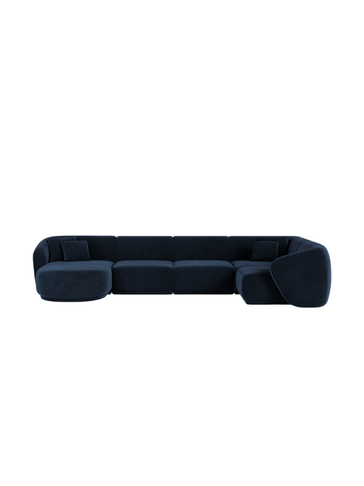 6-Sitzer Design Panorama-Sofa „Louis“ CXL by Christian Lacroix