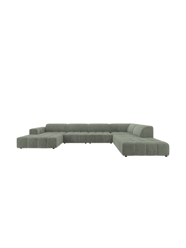 7-Sitzer Design Panorama-Sofa „Luc“ CXL by Christian Lacroix