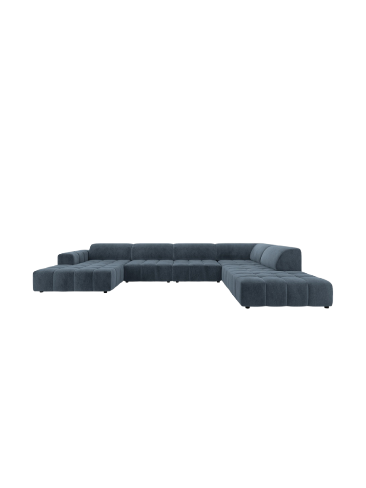 7-Sitzer Design Panorama-Sofa „Luc“ CXL by Christian Lacroix