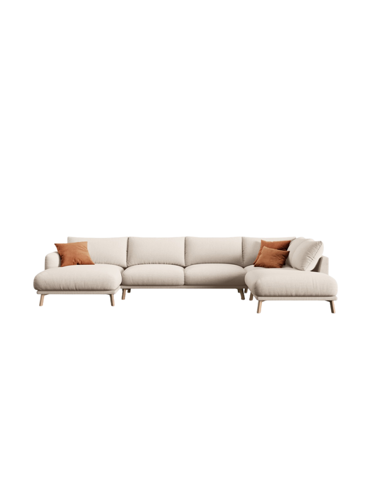 6-Sitzer Design Panorama-Sofa „Margot“ CXL by Christian Lacroix