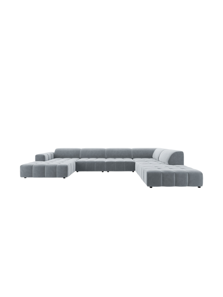 7-Sitzer Design Panorama-Sofa „Luc“ CXL by Christian Lacroix