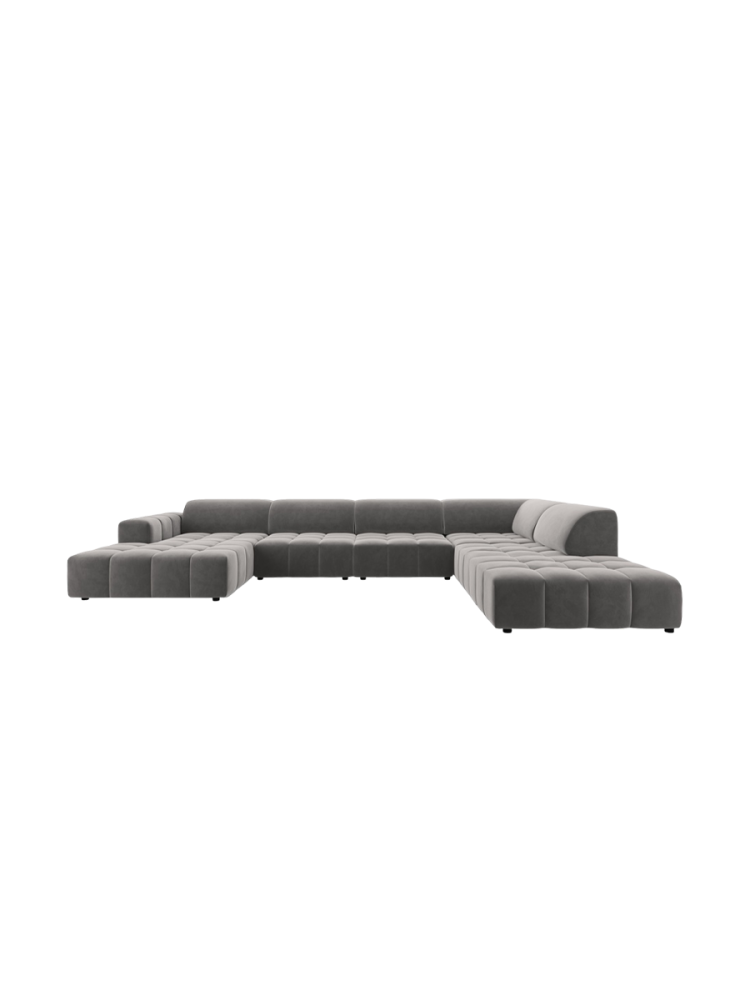 7-Sitzer Design Panorama-Sofa „Luc“ CXL by Christian Lacroix