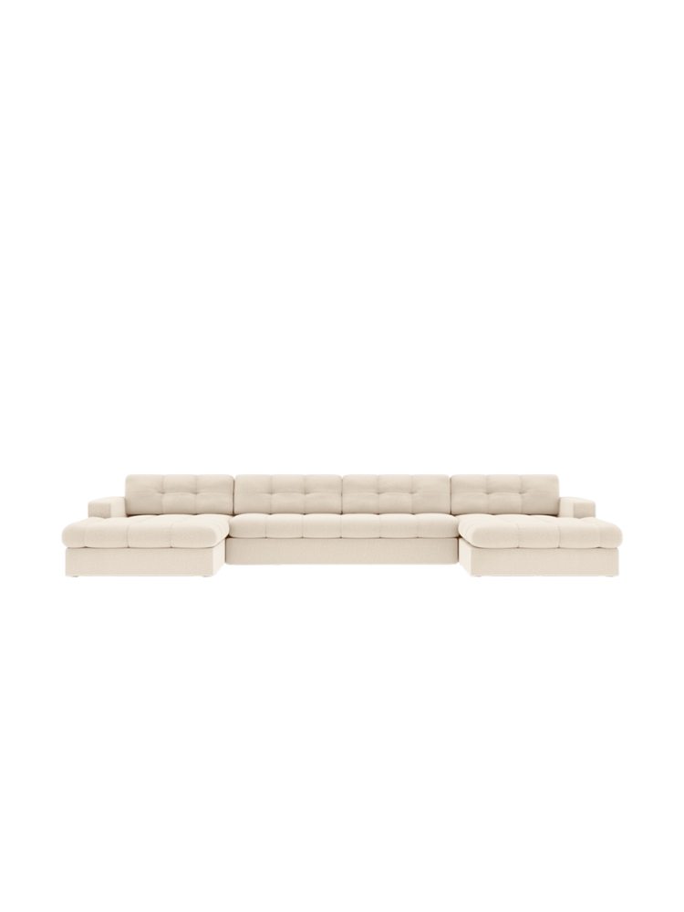 5-Sitzer Design Panorama-Sofa „Yohan
