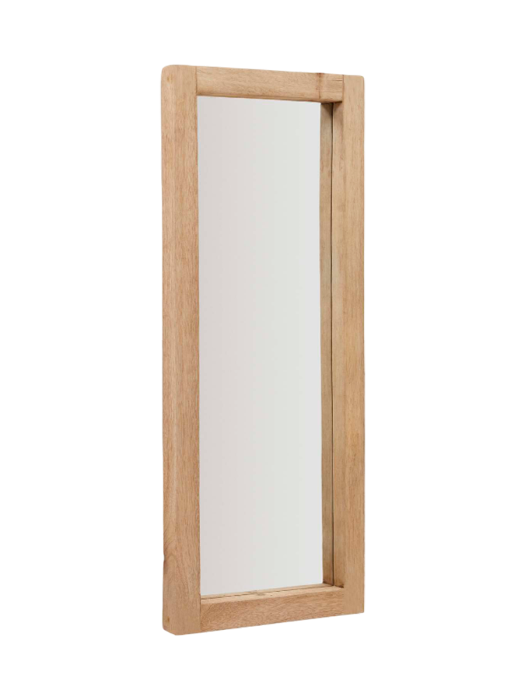 Design Wandspiegel „Madeno“ mit Rahmen aus Massivholz Kave Home