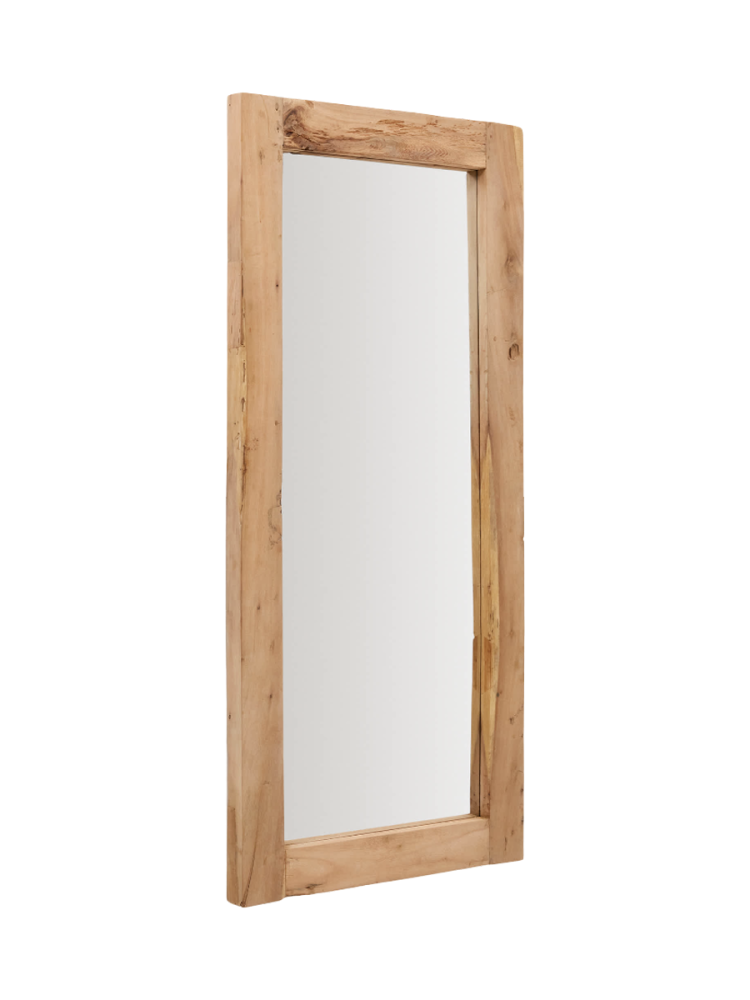 Design Wandspiegel „Madeno“ mit Rahmen aus Massivholz Kave Home