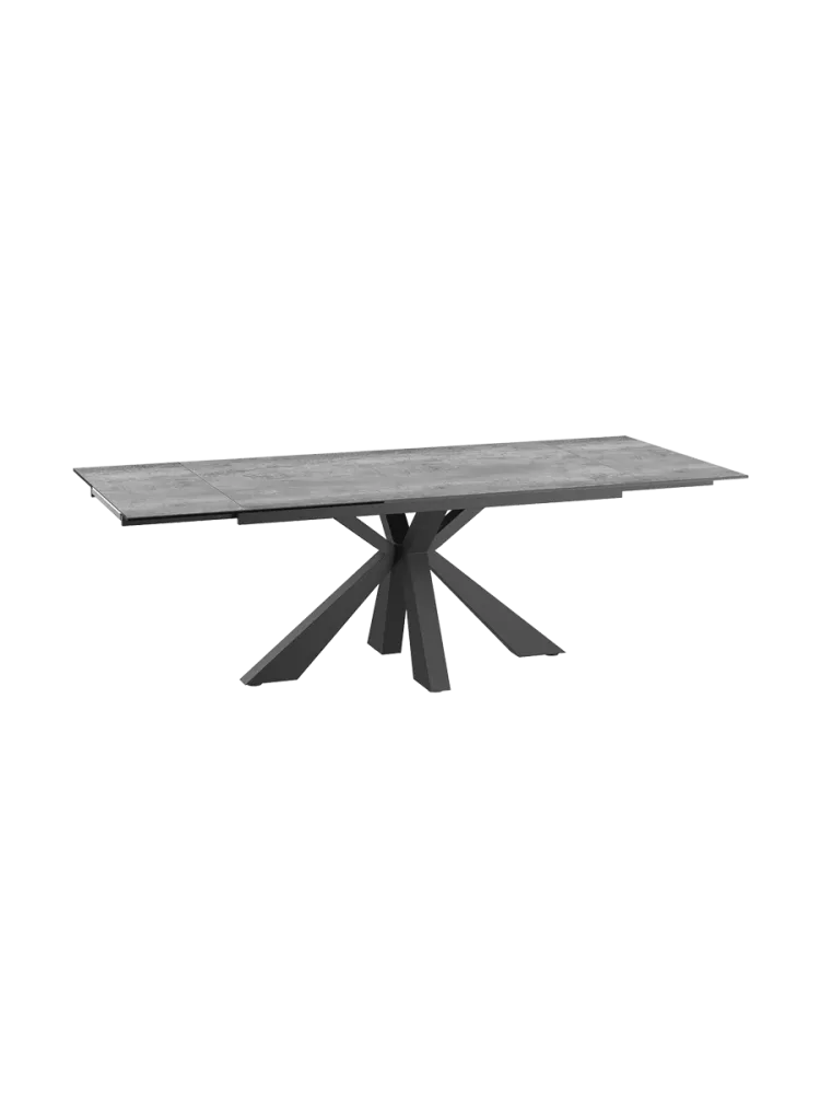 Ausziehbarer Designer Esstisch „Ottawa“ aus Keramik, in verschiedenen Grössen Akante Design