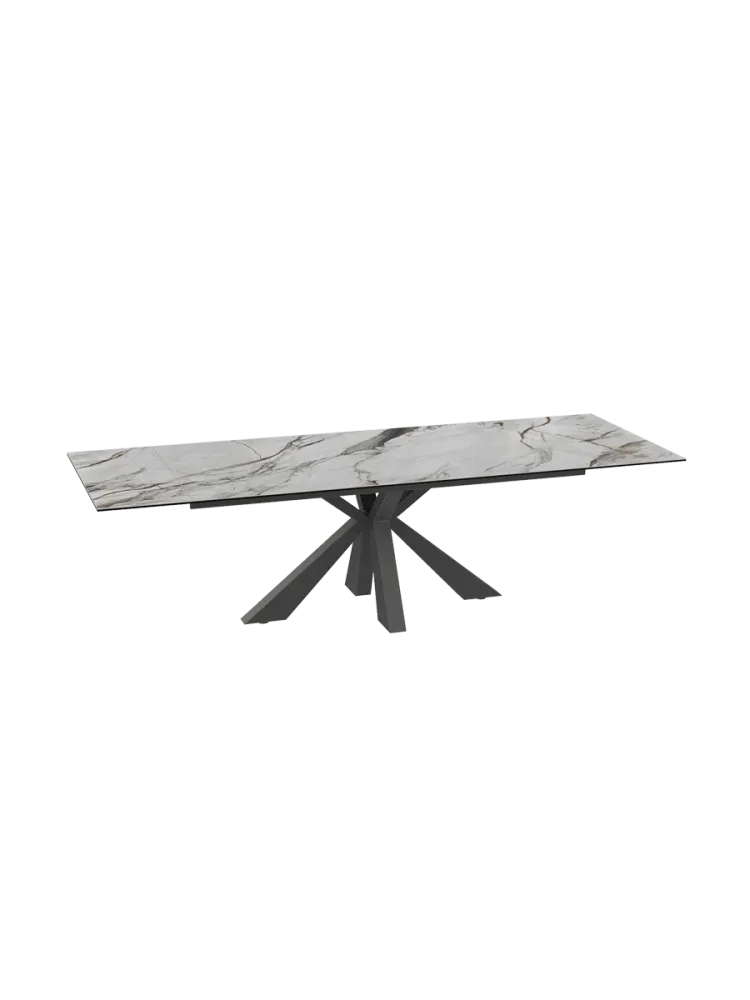 Ausziehbarer Designer Esstisch „Ottawa“ aus Keramik, in verschiedenen Grössen Akante Design