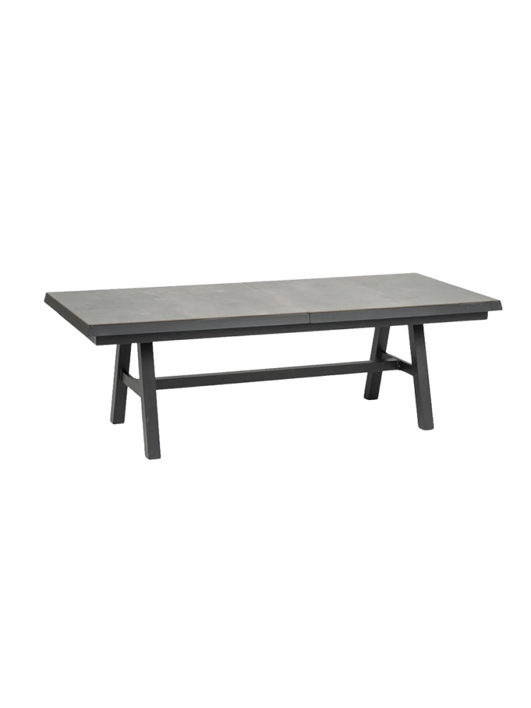 Hochwertiger, ausziehbarer Gartentisch „Denver“, 102 x 243-303 cm LLR Collection
