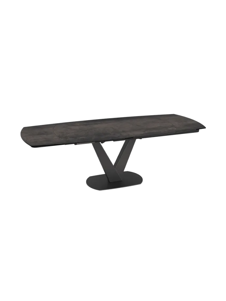 Ausziehbarer Designer Esstisch „Bellagio“ aus Keramik, in verschiedenen Grössen Akante Design