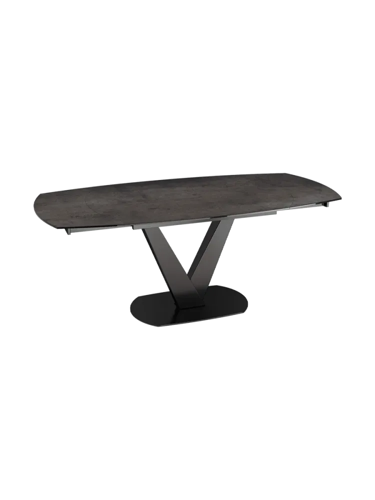 Ausziehbarer Designer Esstisch „Bellagio“ aus Keramik, in verschiedenen Grössen Akante Design