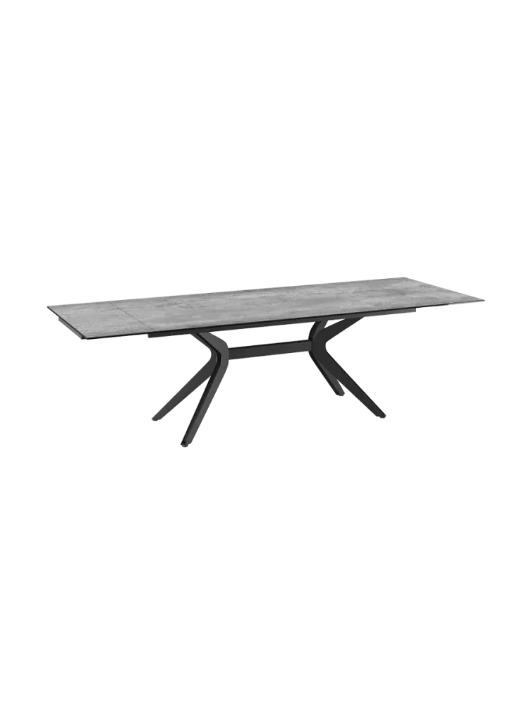 Ausziehbarer Designer Esstisch „Impulsion“ aus Keramik, in verschiedenen Grössen Akante Design